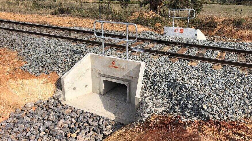 Small Modcast Rail Culvert