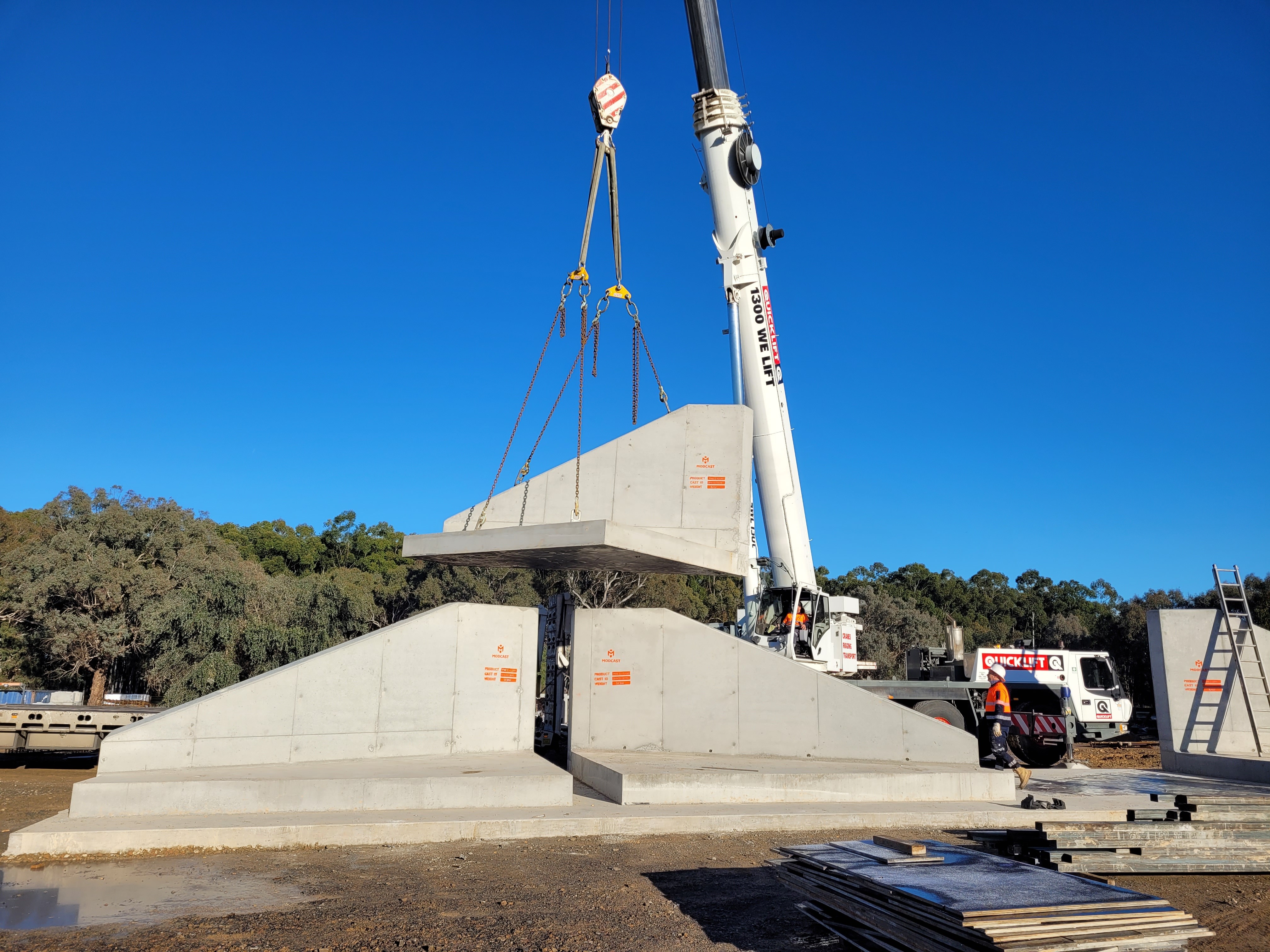 Precast Retaining Structures