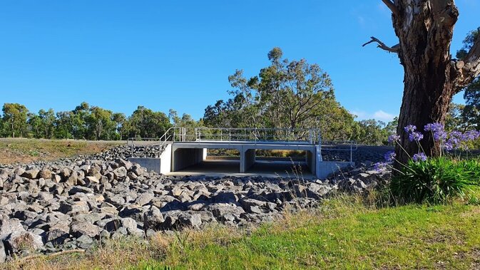 Rail Culvert Replacement — The Rock