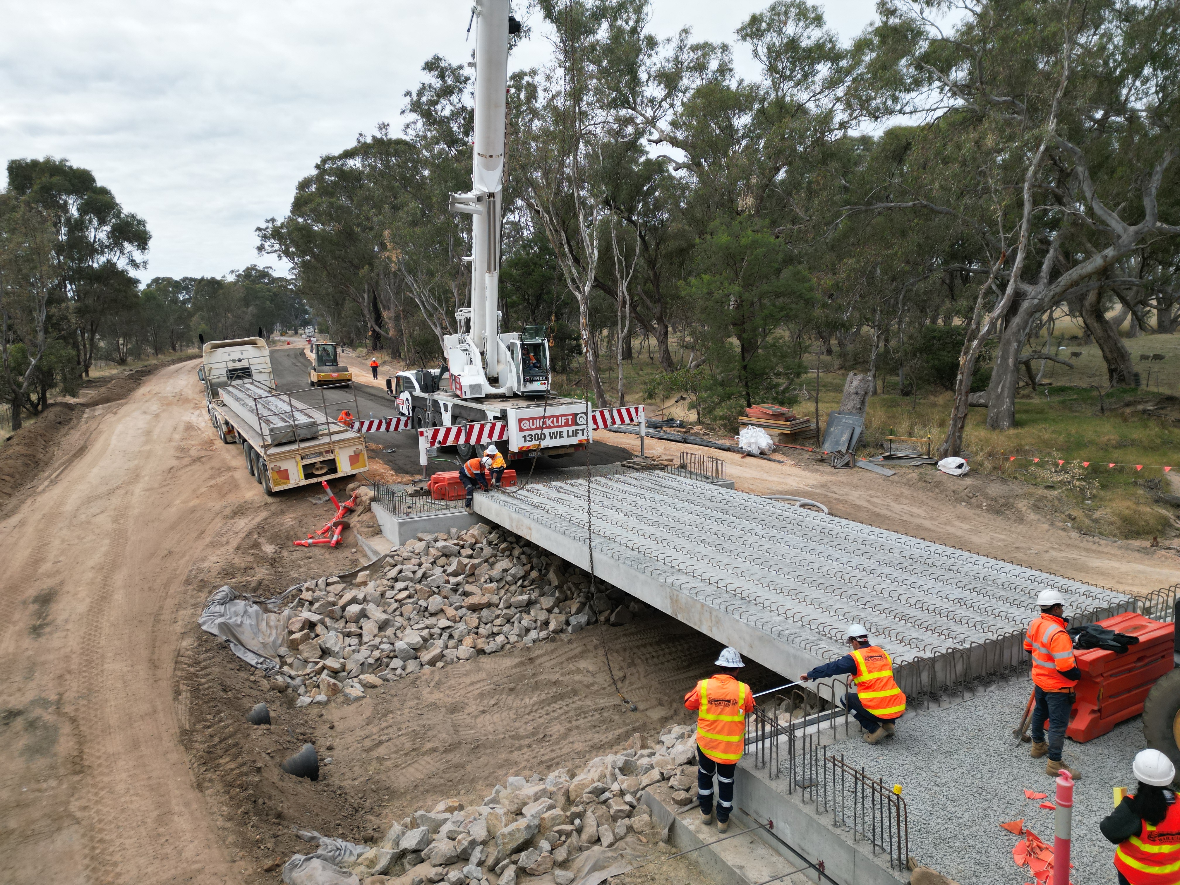 Locksley Bridge — PSC Plank Replacement